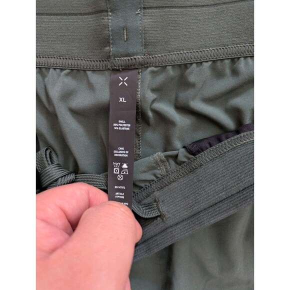 Ten Thousand Pants Mens XL Forest Green Session Pant Pocket Gym Lightweight New - Picture 4 of 9